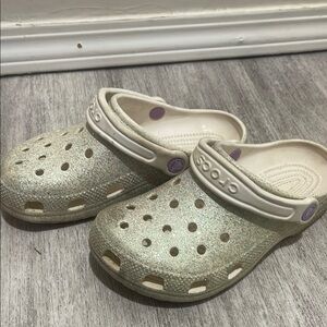 Glitter crocs